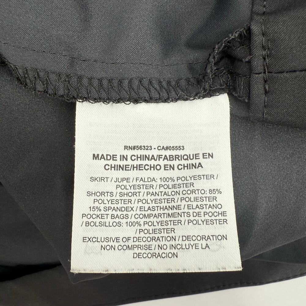 Nike Golf Skort Size 10 Black Dri-Fit Women’s Skirt with Shorts Lining Athletic - Picture 12 of 15